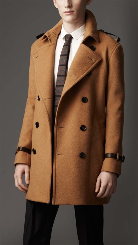 burberry trench coat wool men.